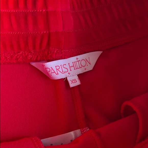 Paris Hilton Red Star Pants NWOT - Picture 2 of 5